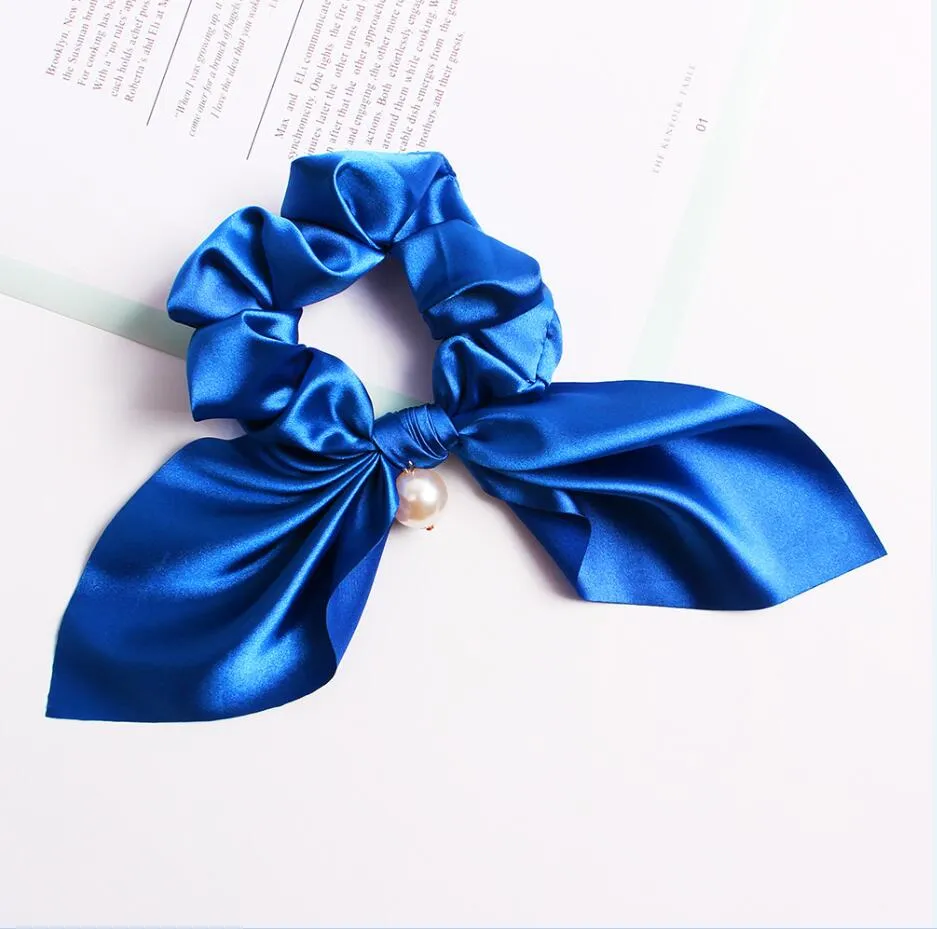 Elastic Ribbon Bow Hair Band for Girls