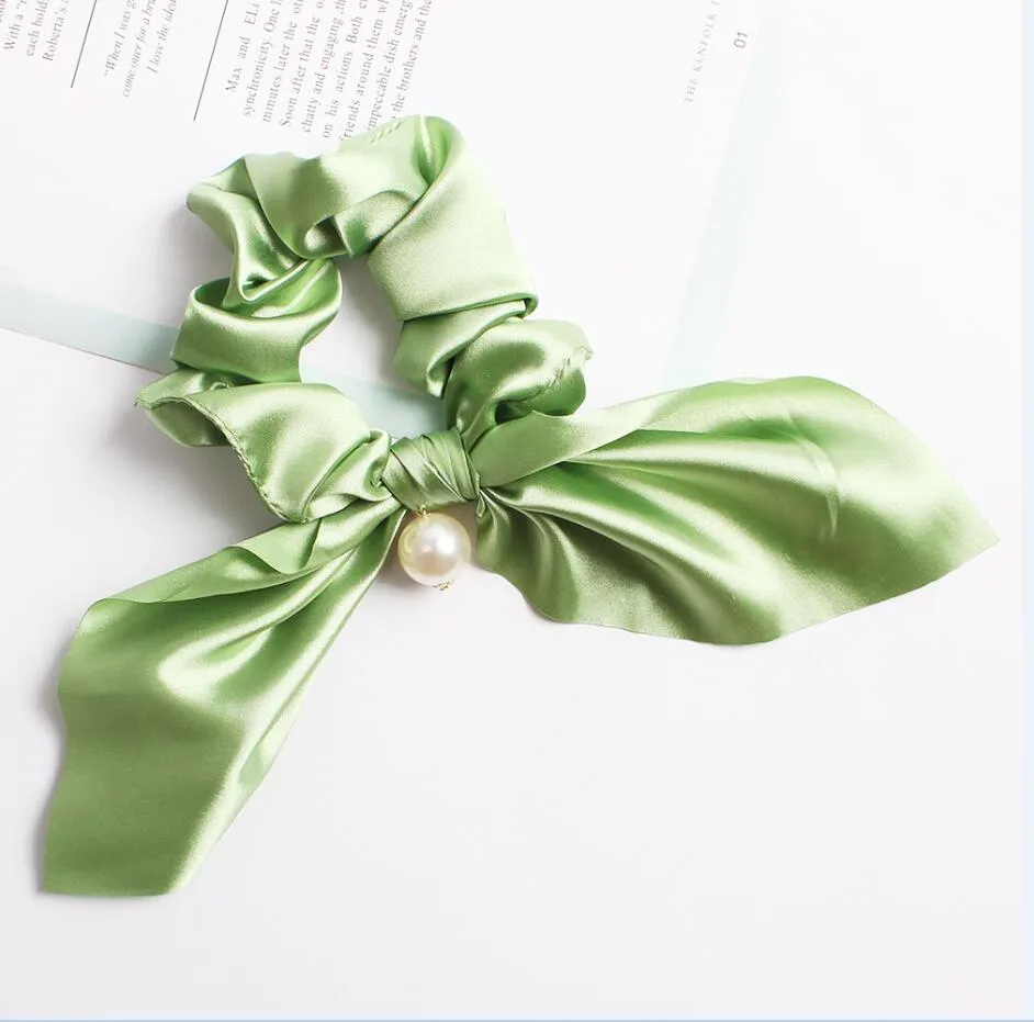 Elastic Ribbon Bow Hair Band for Girls