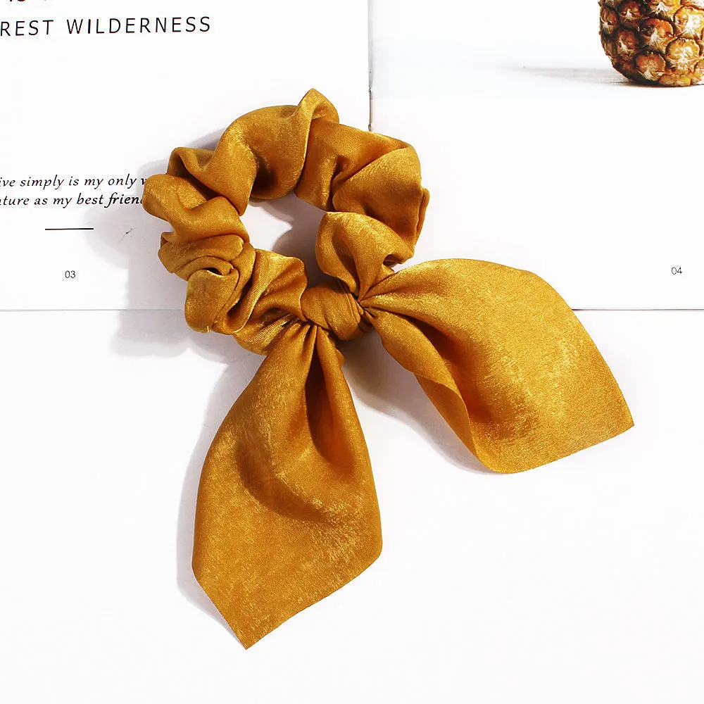 Elastic Ribbon Bow Hair Band for Girls