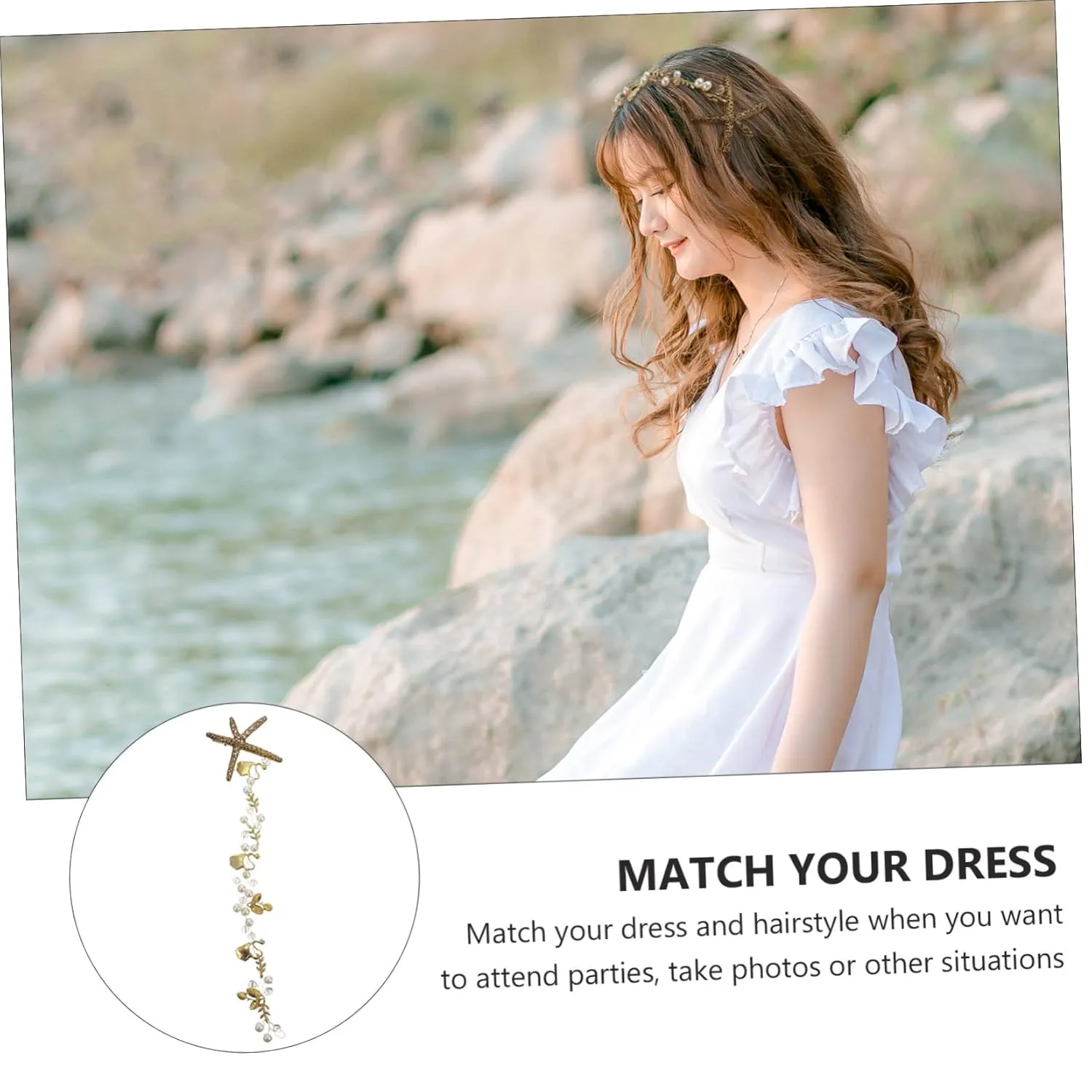 Elegant Vintage Pearl Headband Retro Hair Accessory for Women Wedding Party