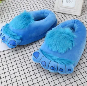Emilia - Adorable Cartoon Monster Cotton Slippers