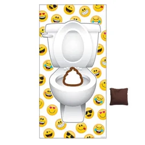 Emoji Beanbag Doorway Toss Game