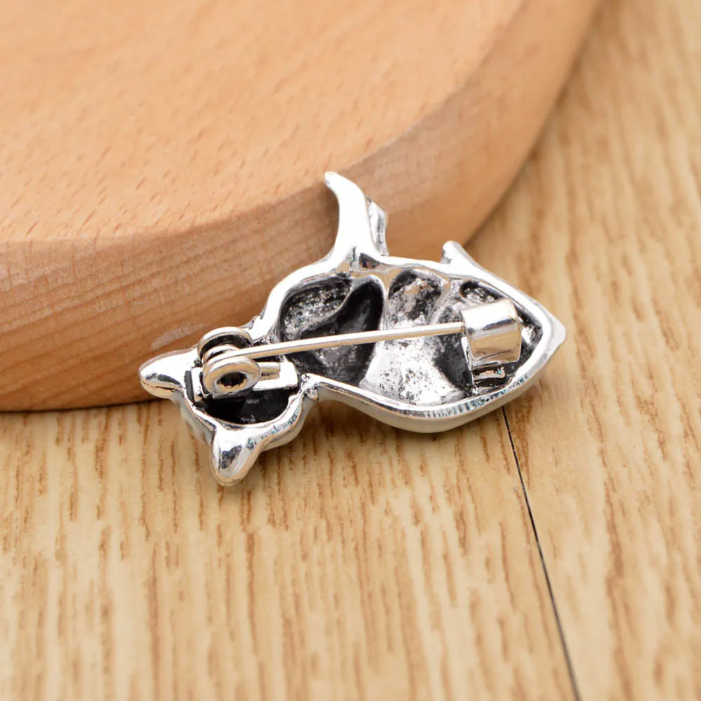 Enamel Cat Brooches for Women Small Kitty Pins Kids Jewelry