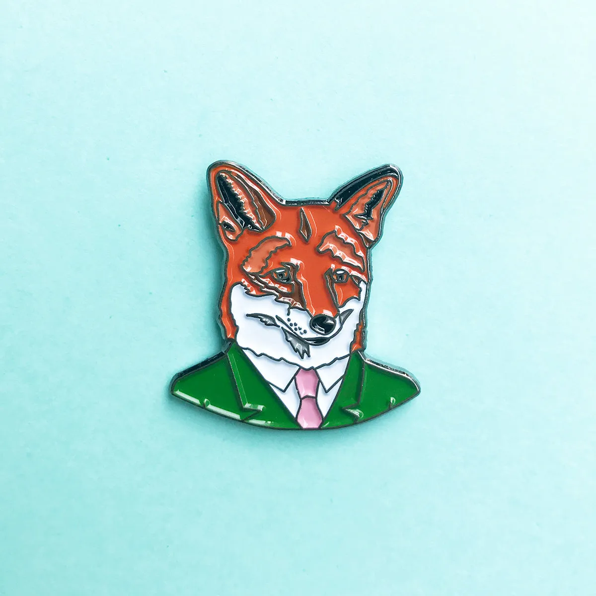 Enamel Pin - Fox Gentleman