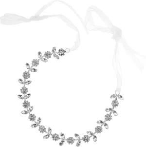 EXCEART Girls Hair Accessories Wedding Hair Accessories Girl Hair Accessories Bridal Hair Accessories Girls Hair Ties Bridal Headpiece for Weddings Headband Bridesmaid Alloy Crystal