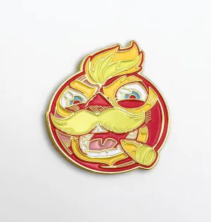 Excited Señor Fuego 1.5" Enamel Pin