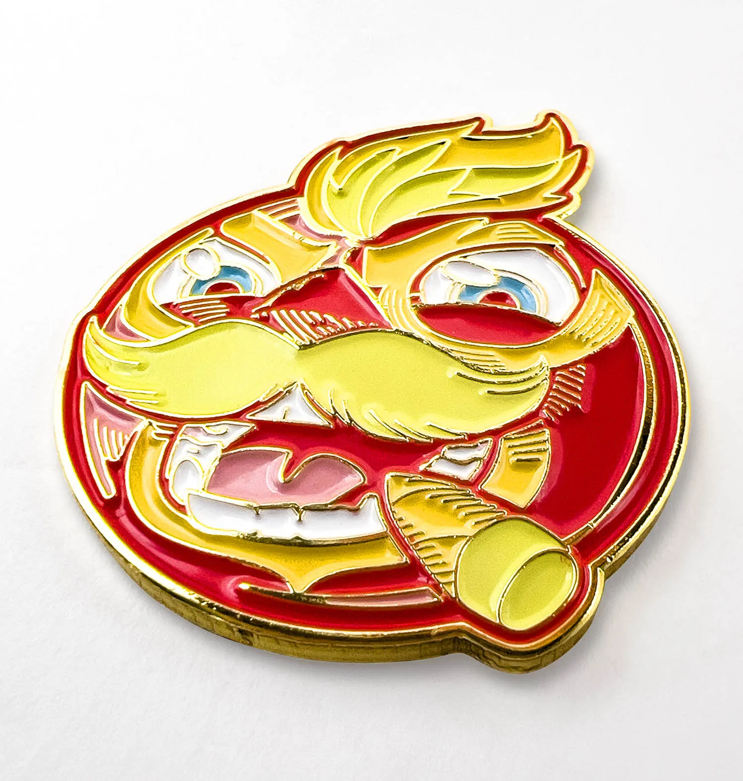 Excited Señor Fuego 1.5" Enamel Pin