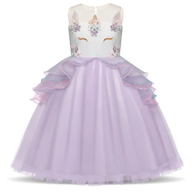 Fancy Girl's Dress Fairy Party Dress Sleeveless
