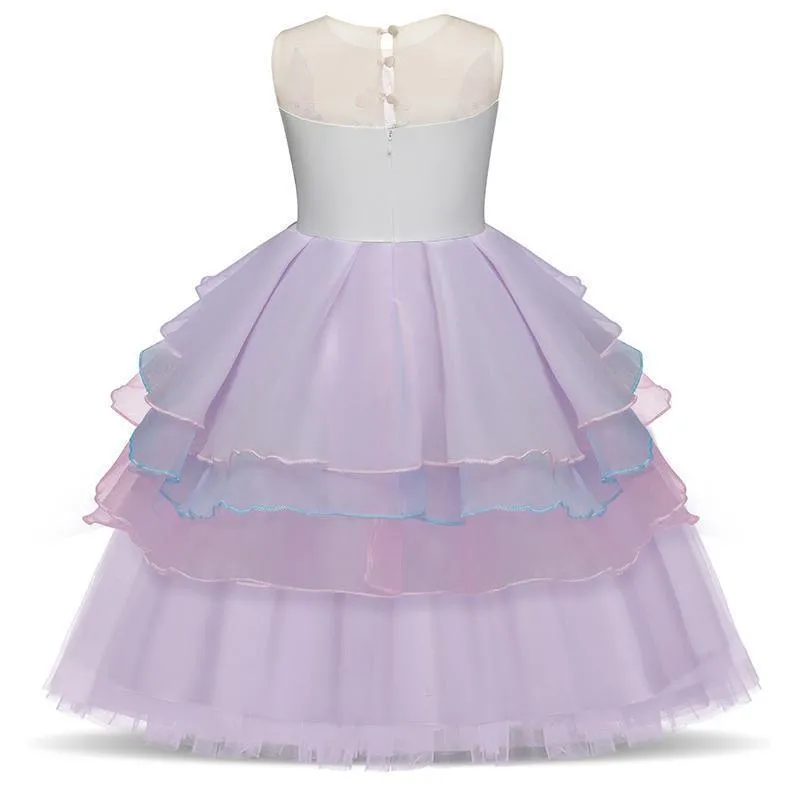 Fancy Girl's Dress Fairy Party Dress Sleeveless