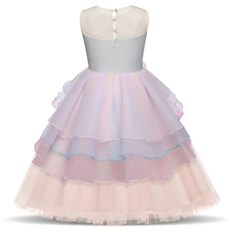 Fancy Girl's Dress Fairy Party Dress Sleeveless