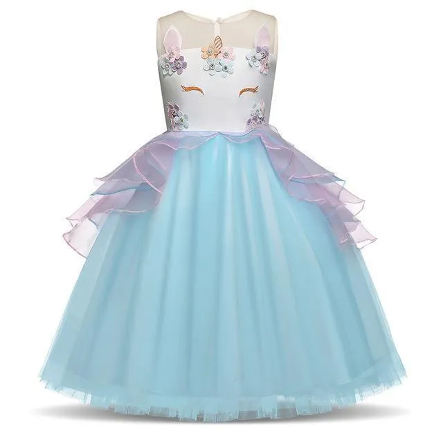 Fancy Girl's Dress Fairy Party Dress Sleeveless