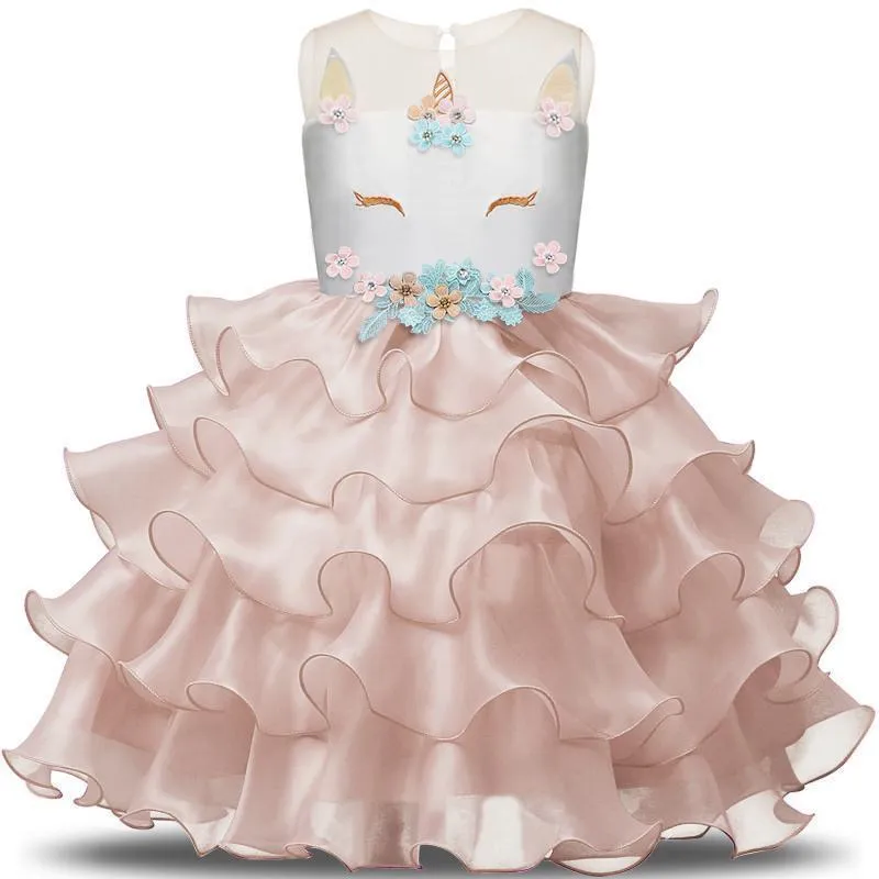 Fancy Girl's Dress Fairy Party Dress Sleeveless