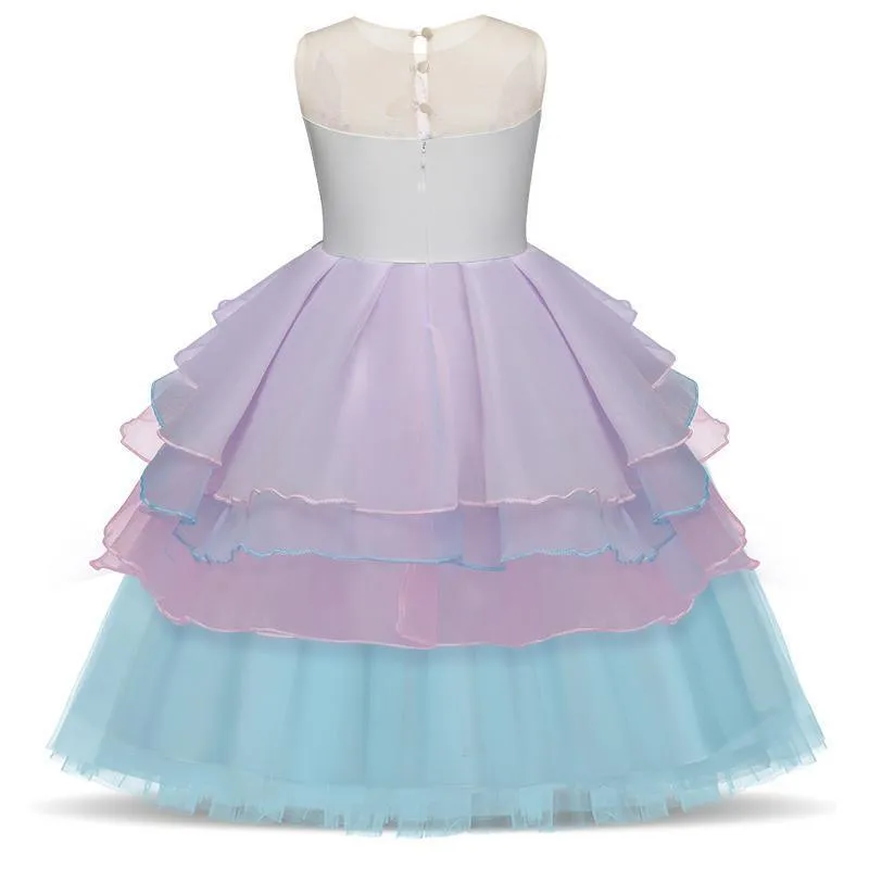 Fancy Girl's Dress Fairy Party Dress Sleeveless