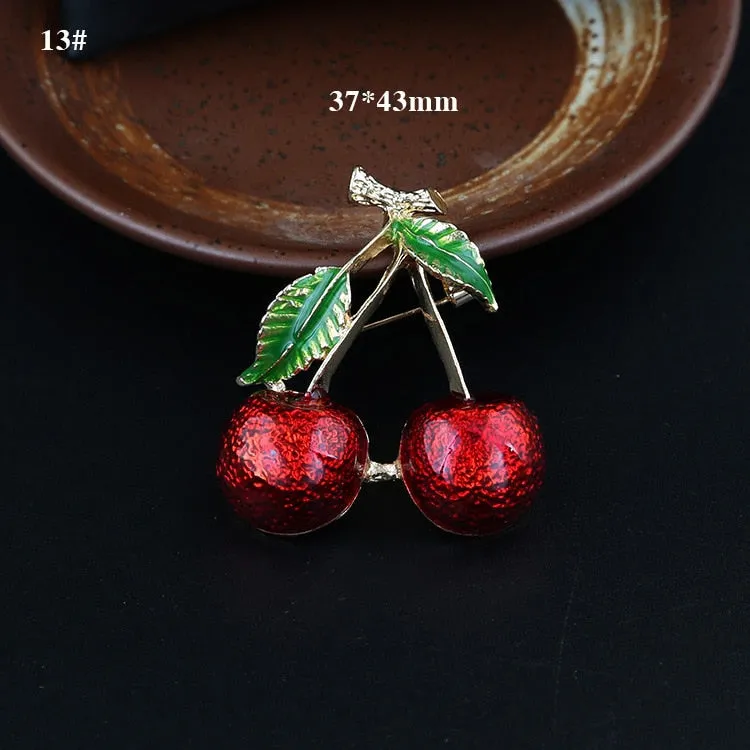 Fashion Color Bee Animal Brooch Accessories Pin Cute Insect Metal Collar Pin Brooches