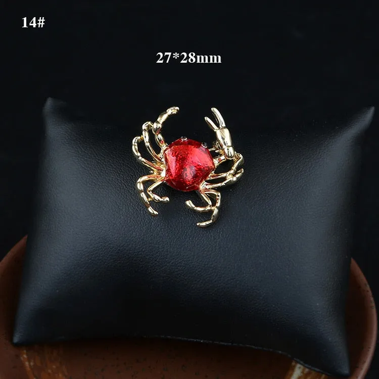 Fashion Color Bee Animal Brooch Accessories Pin Cute Insect Metal Collar Pin Brooches