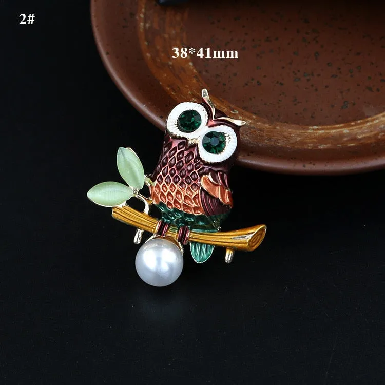 Fashion Color Bee Animal Brooch Accessories Pin Cute Insect Metal Collar Pin Brooches