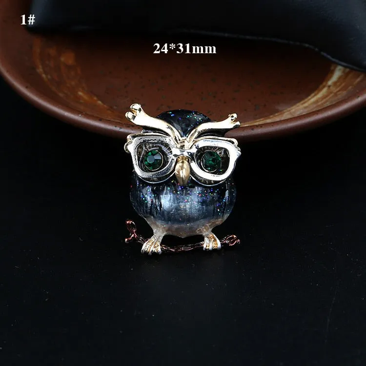 Fashion Color Bee Animal Brooch Accessories Pin Cute Insect Metal Collar Pin Brooches