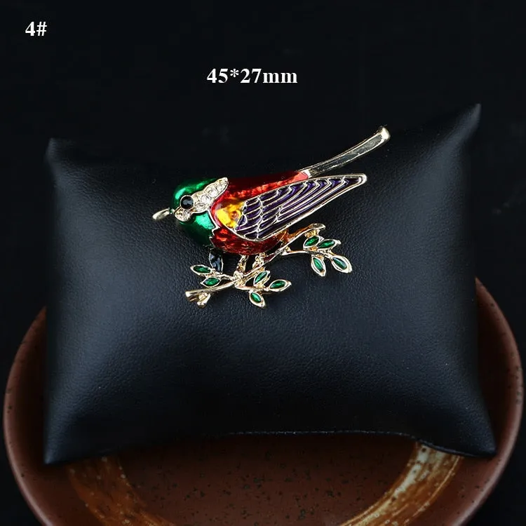 Fashion Color Bee Animal Brooch Accessories Pin Cute Insect Metal Collar Pin Brooches