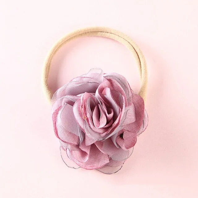 Fashion Floral  Newborn Baby Elastic Headband