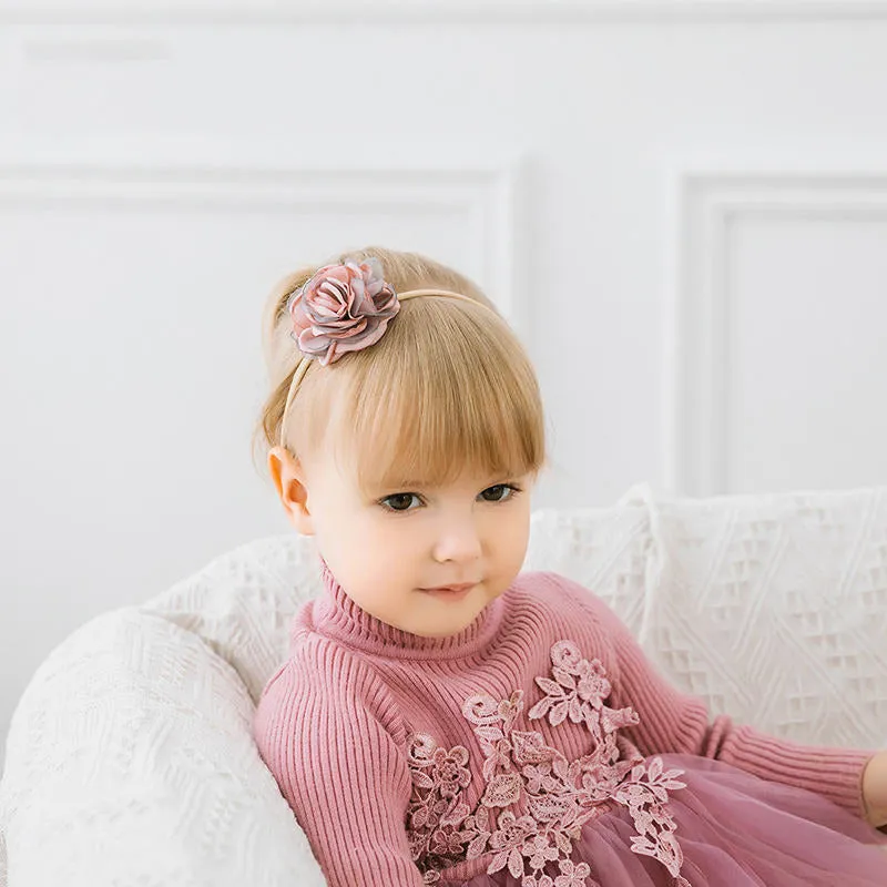 Fashion Floral  Newborn Baby Elastic Headband