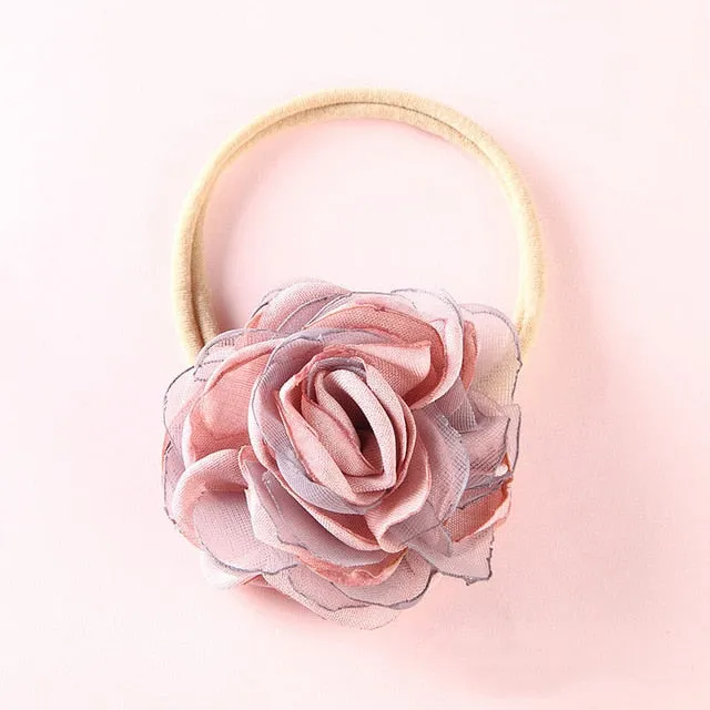 Fashion Floral  Newborn Baby Elastic Headband