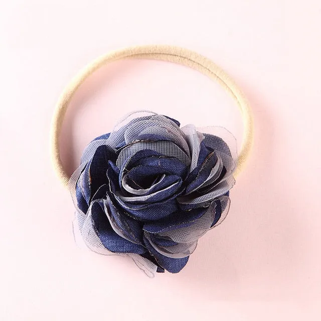 Fashion Floral  Newborn Baby Elastic Headband