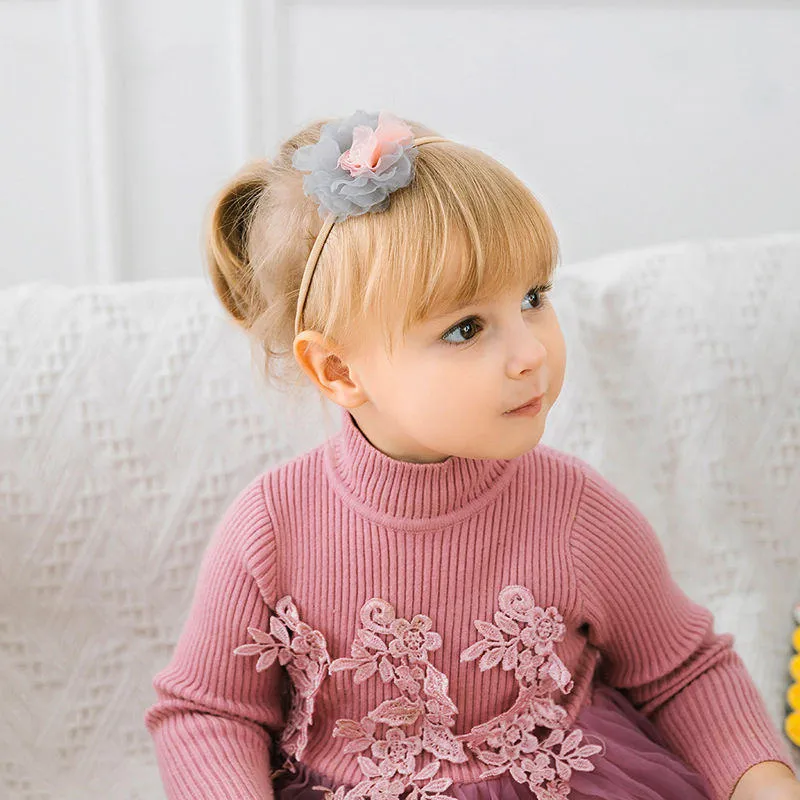 Fashion Floral  Newborn Baby Elastic Headband