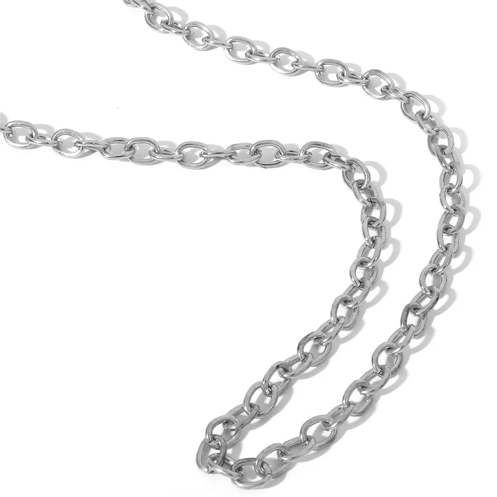 Fashion Jewelry Belt Chain Link | silver or gold |