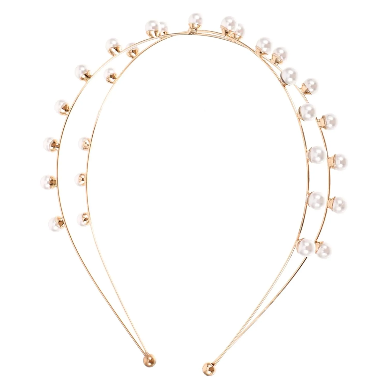 Fashion Pearl Headband for Women Girls Party Decorative Headband Hair Accessories