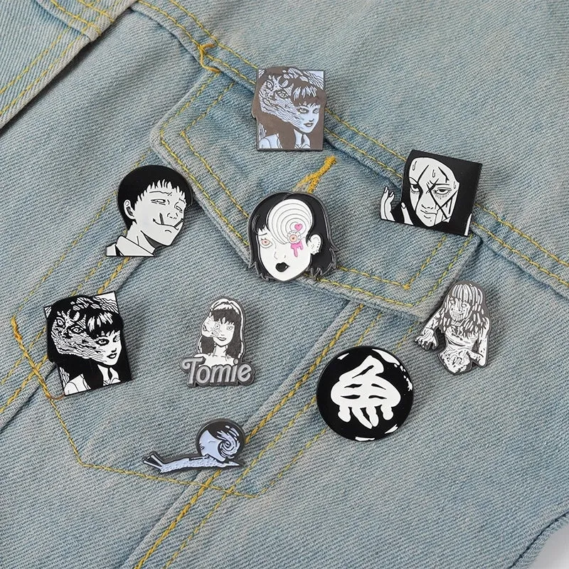 Fashion Pin Cartoon Character Alloy Stoving Varnish Unisex Brooches
