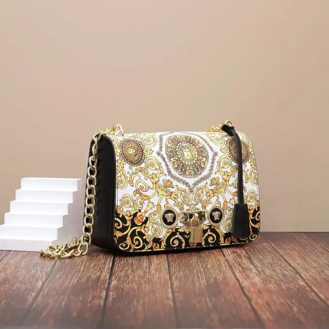 Fashion Printing Chain Crossbody Bag