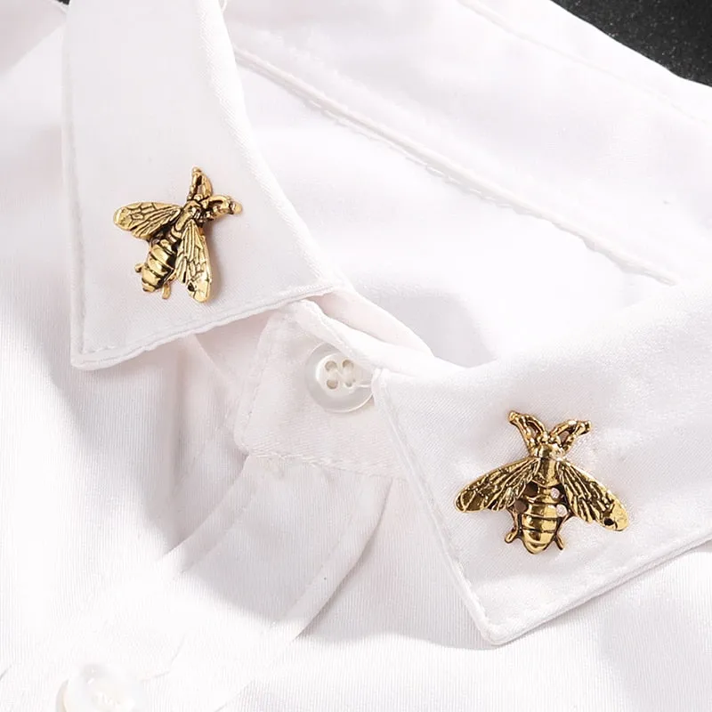 Fashion Retro Creative Bee Brooches Suit Wedding Brides Men& and Women