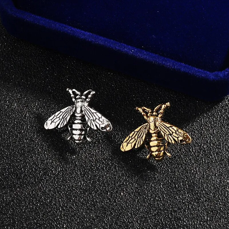 Fashion Retro Creative Bee Brooches Suit Wedding Brides Men& and Women