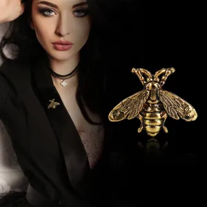 Fashion Retro Creative Bee Brooches Suit Wedding Brides Men& and Women
