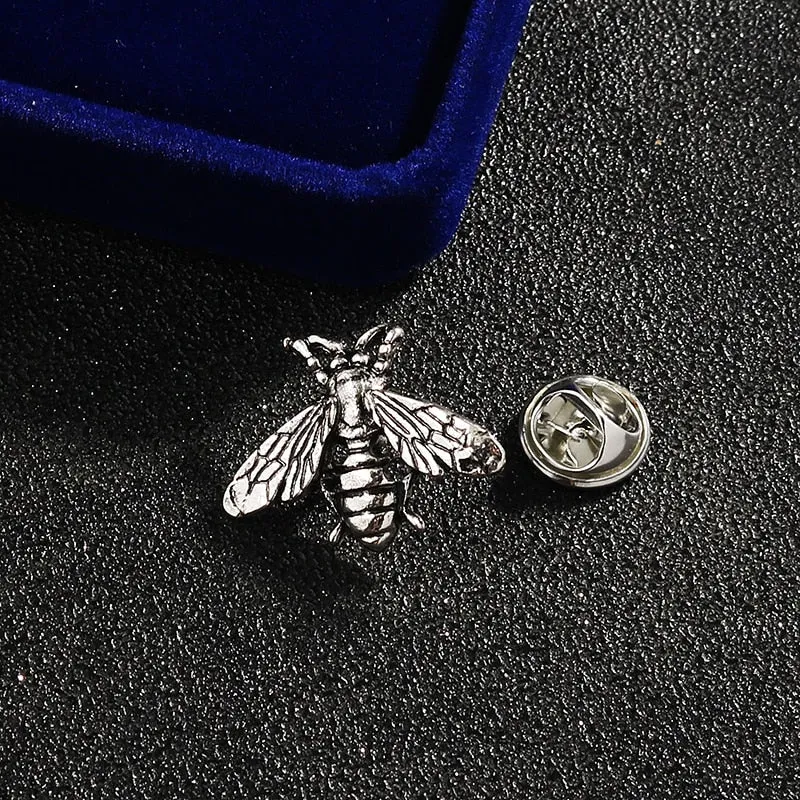 Fashion Retro Creative Bee Brooches Suit Wedding Brides Men& and Women