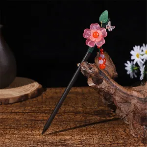 Female Hairpin Chopsticks Chinese Style Hairpin Handmade dress Accessories Bridal Wedding Jewelry B