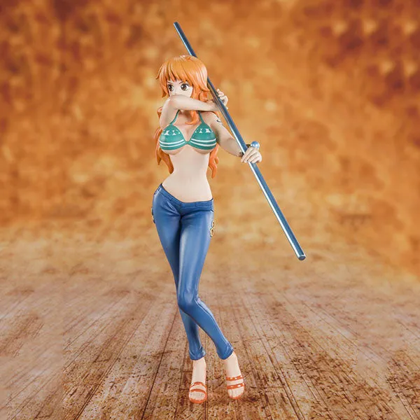 FiguArts Zero Cat Burglar Nami One Piece Pirates Bandai Figure