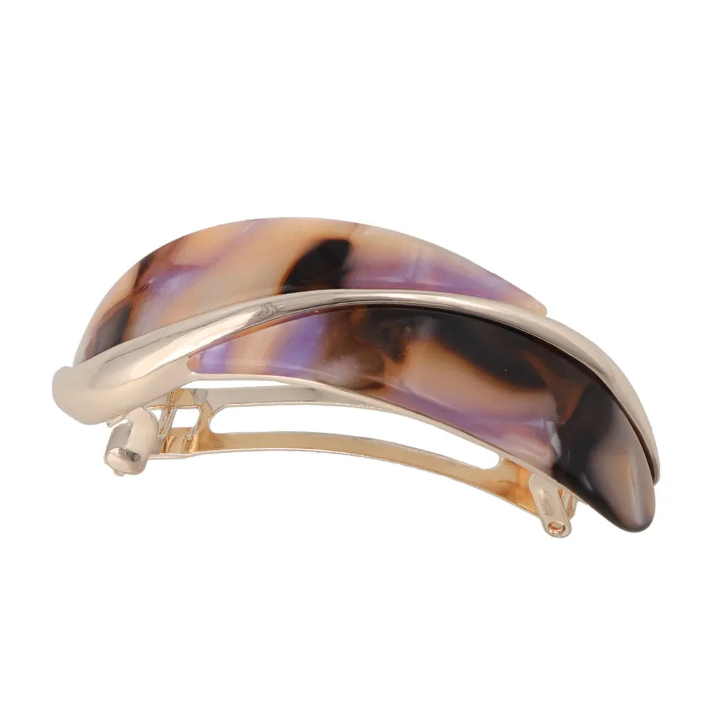 Firm Grip Metal Detail Barrette