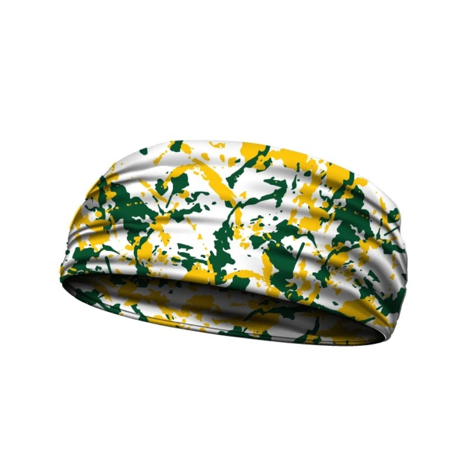 Flaked Camo Green and Gold