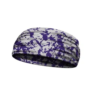 Flaked Camo Purple and Grey