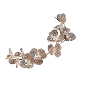 Flower Hairband Bridal Hair Pearl Crystal Headband Party Tiara Crown Wedding Hair Accessories