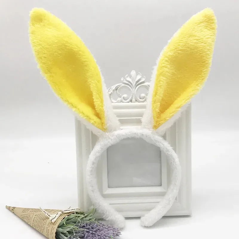 Fluffy Rabbit Ears Fashion Headband for Adult & Children