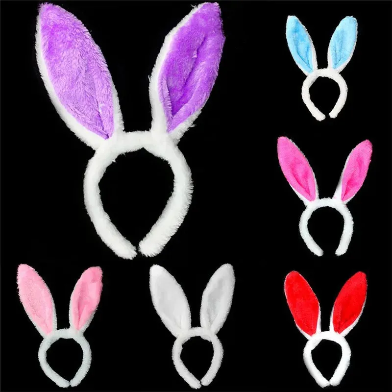 Fluffy Rabbit Ears Fashion Headband for Adult & Children