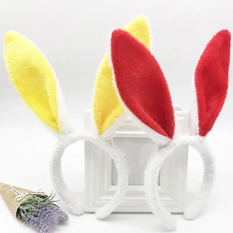 Fluffy Rabbit Ears Fashion Headband for Adult & Children