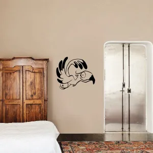 Flying Cartoon Bird Decal