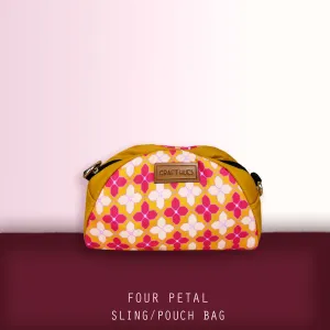Four Petal Pouch with Sling