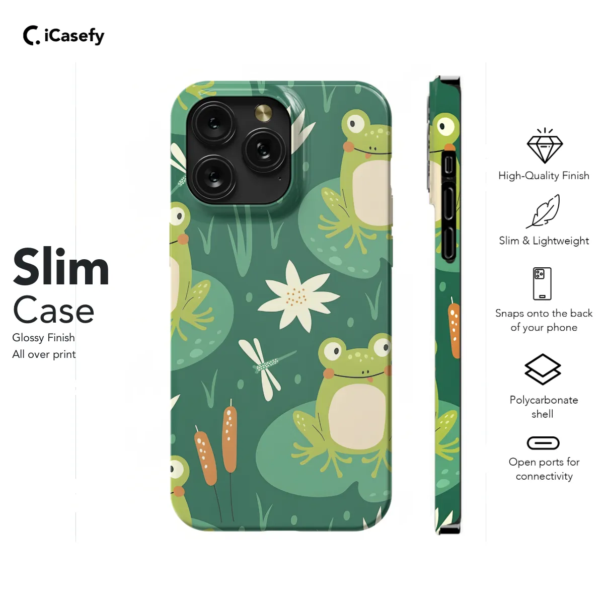 Frogs Phone Case iPhone Samsung Cover Pixel 1154