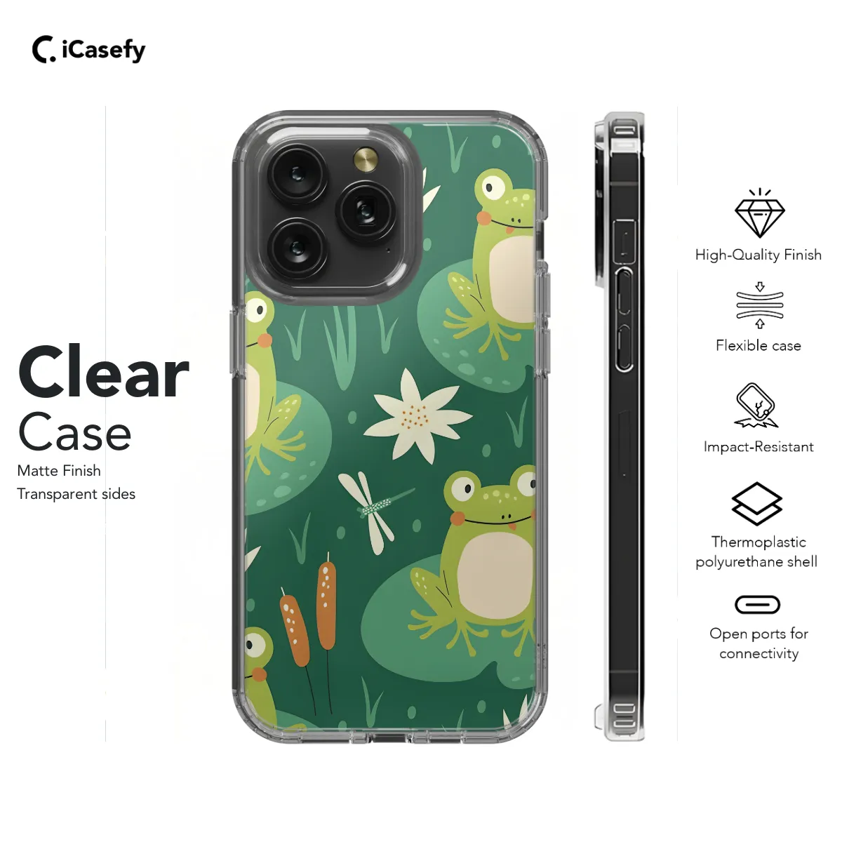 Frogs Phone Case iPhone Samsung Cover Pixel 1154