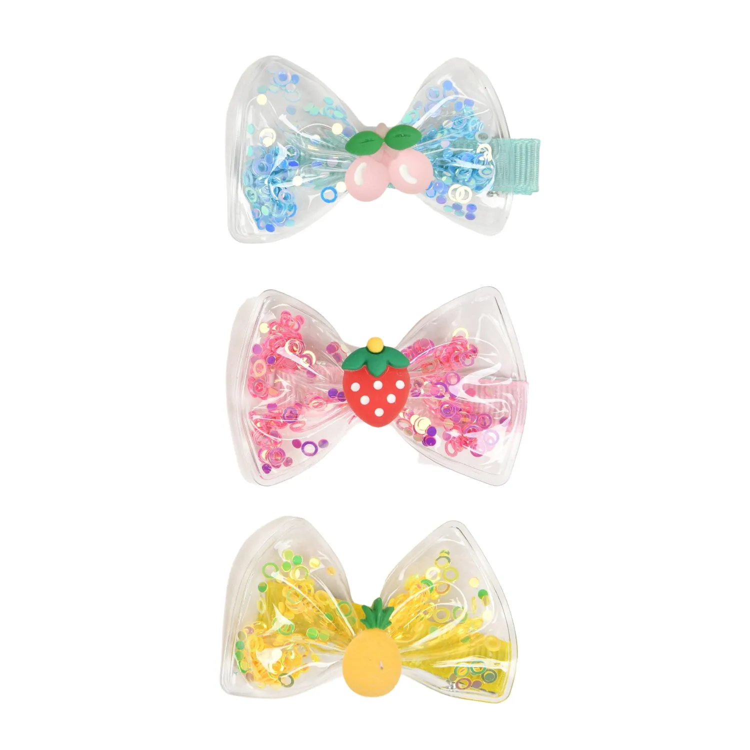 fruit pop hairpins - blue cherry
