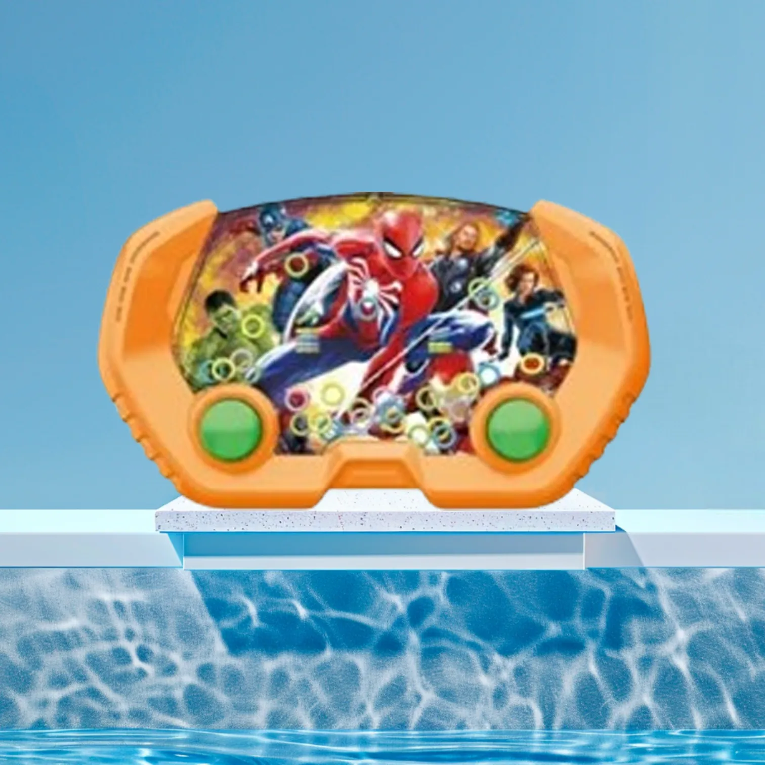 Fun Water Ring Retro Superhero Game - 50B